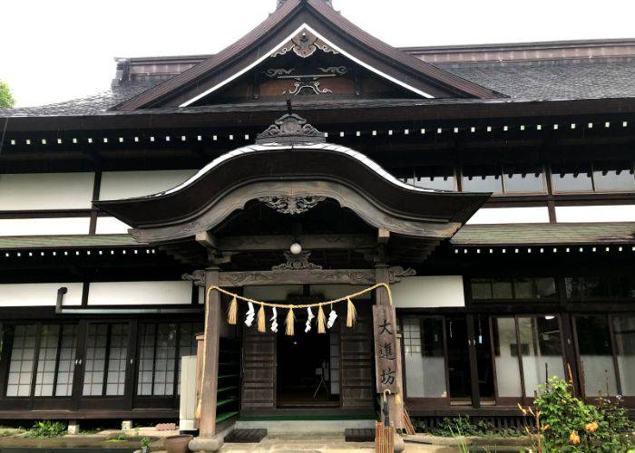 Daishinbo, the 350-year-old temple in the Yamagata Prefecture.